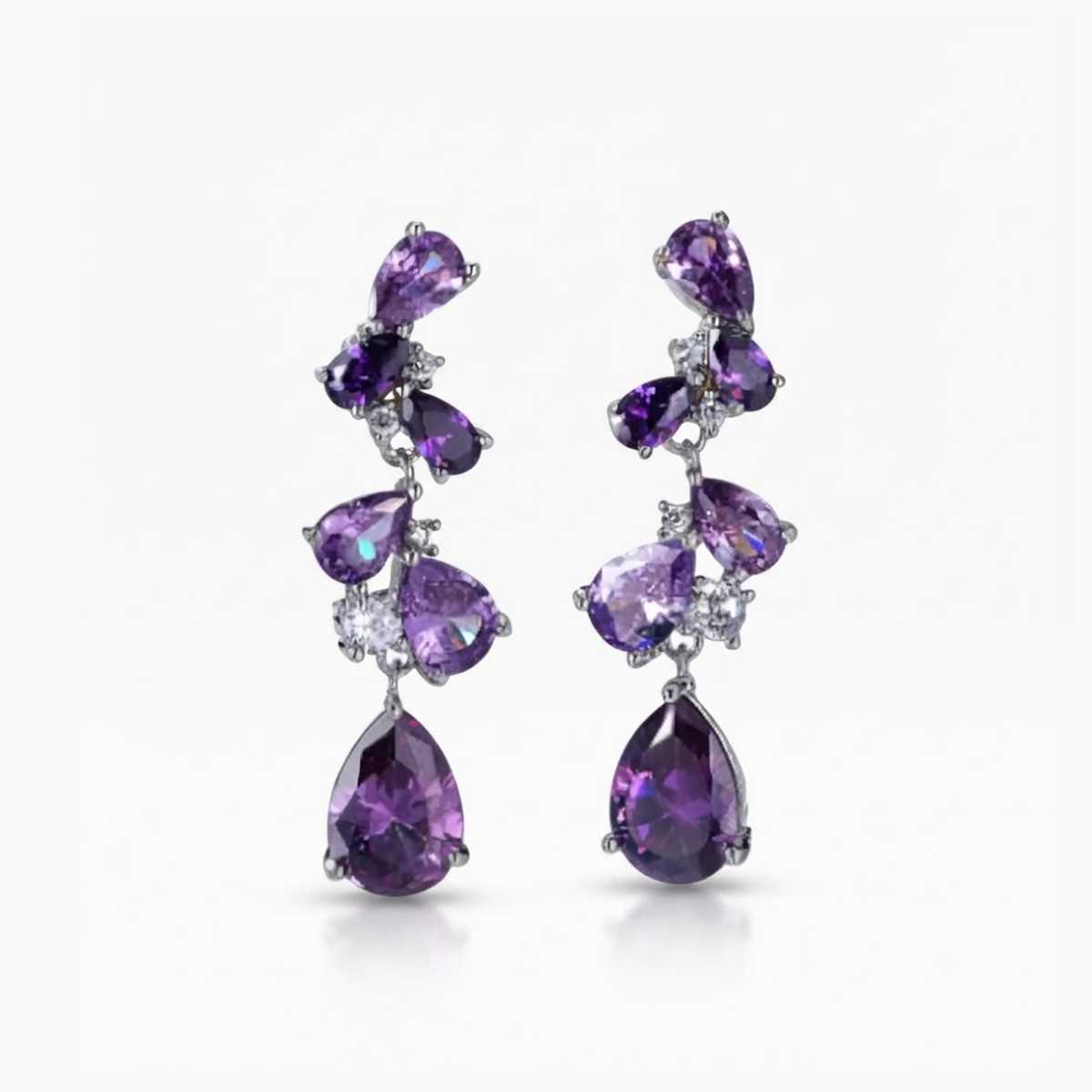 Trixia Charm Drop Earrings