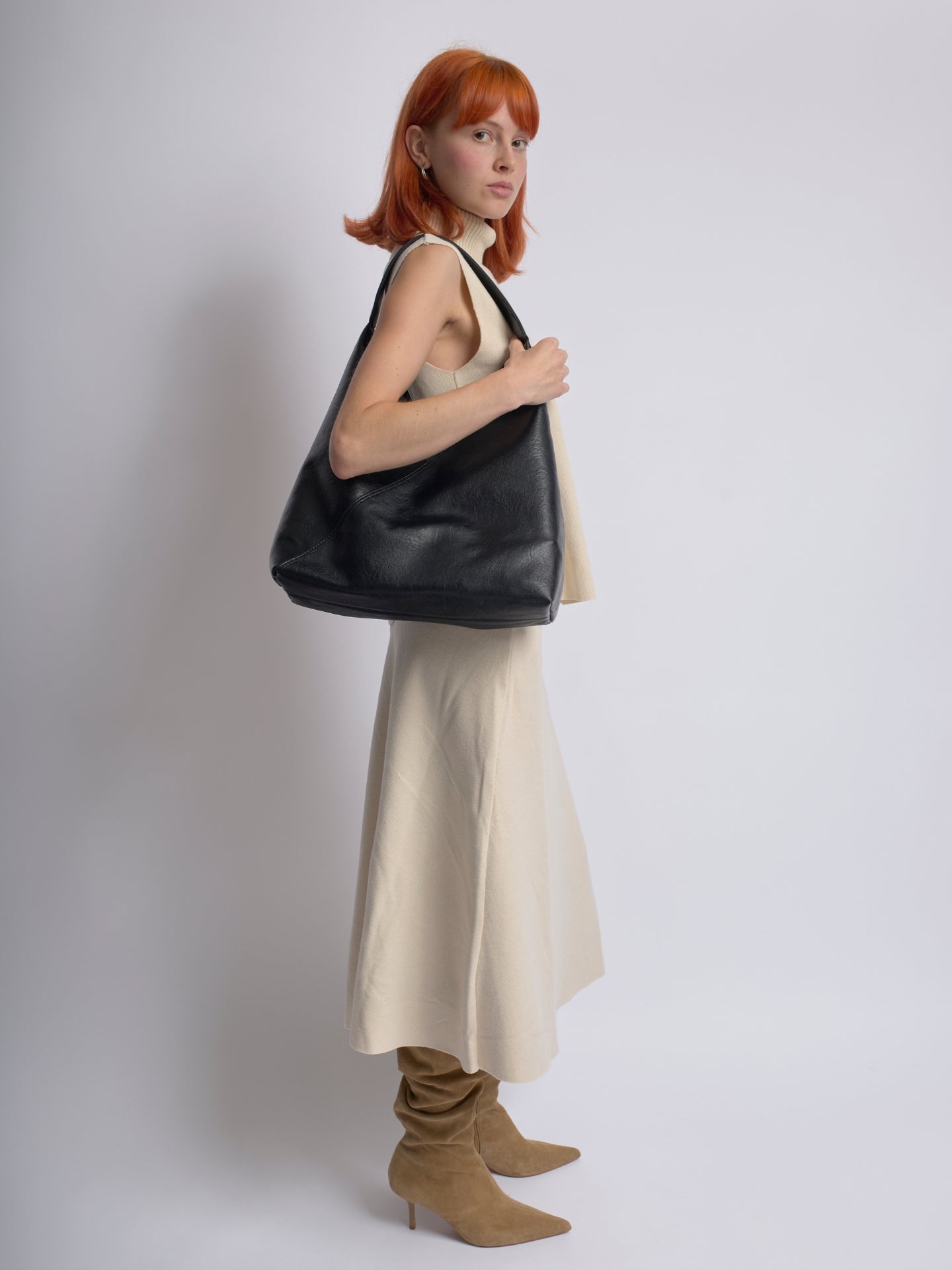 Olivia Leder Schultertasche