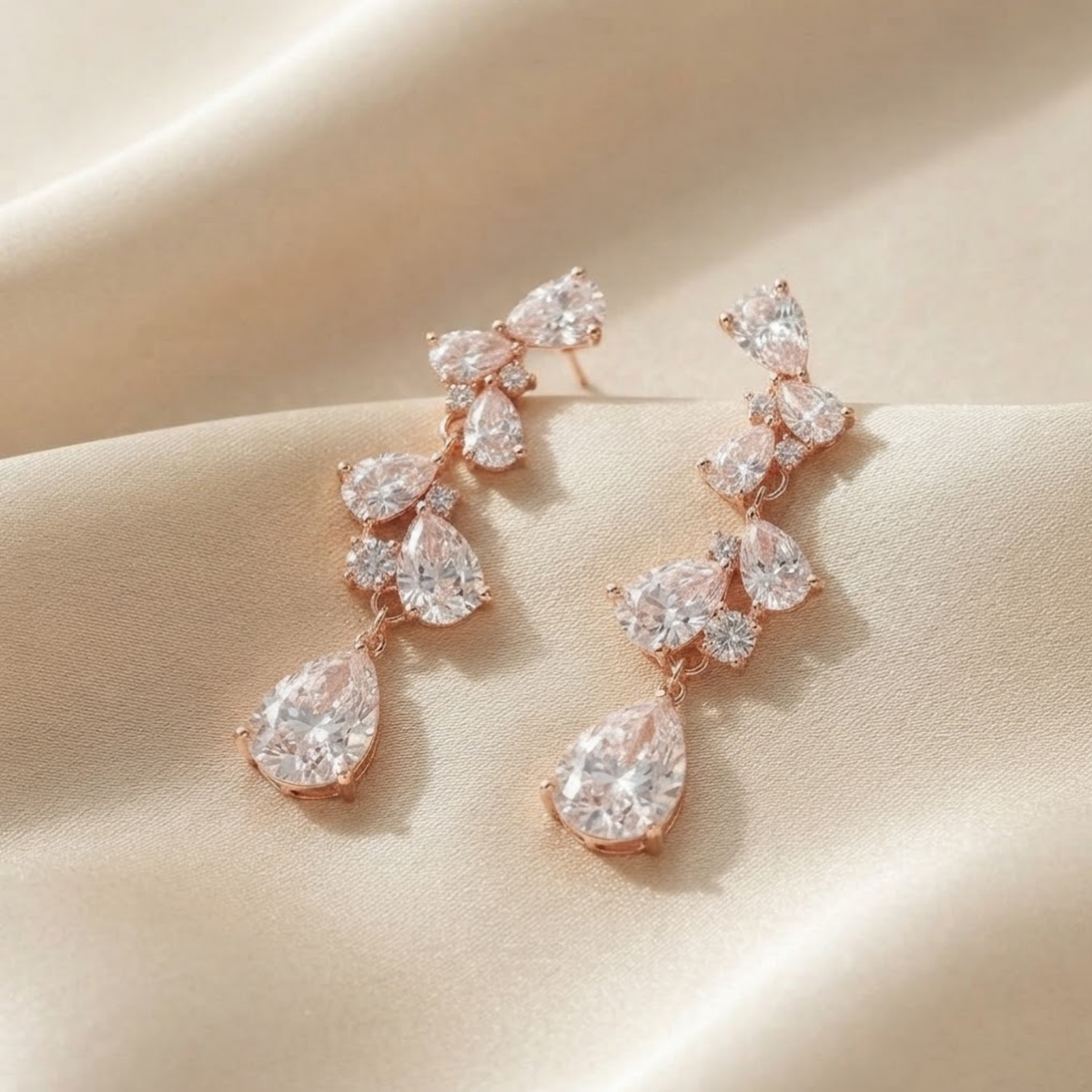 Trixia Charm Drop Earrings