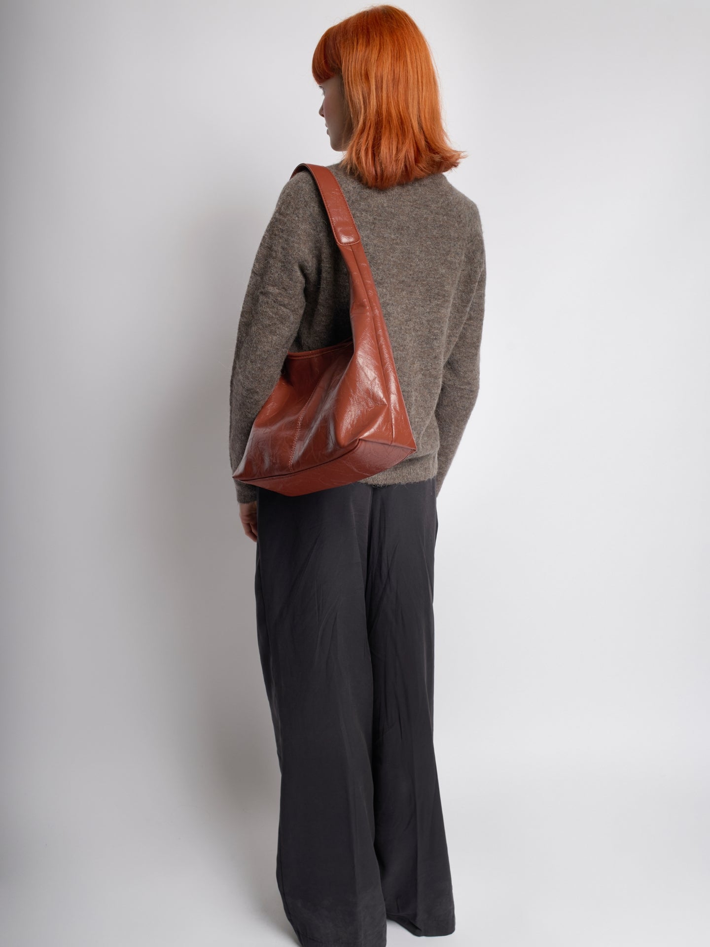 Scarlett Distressed Vegan Leather Tote