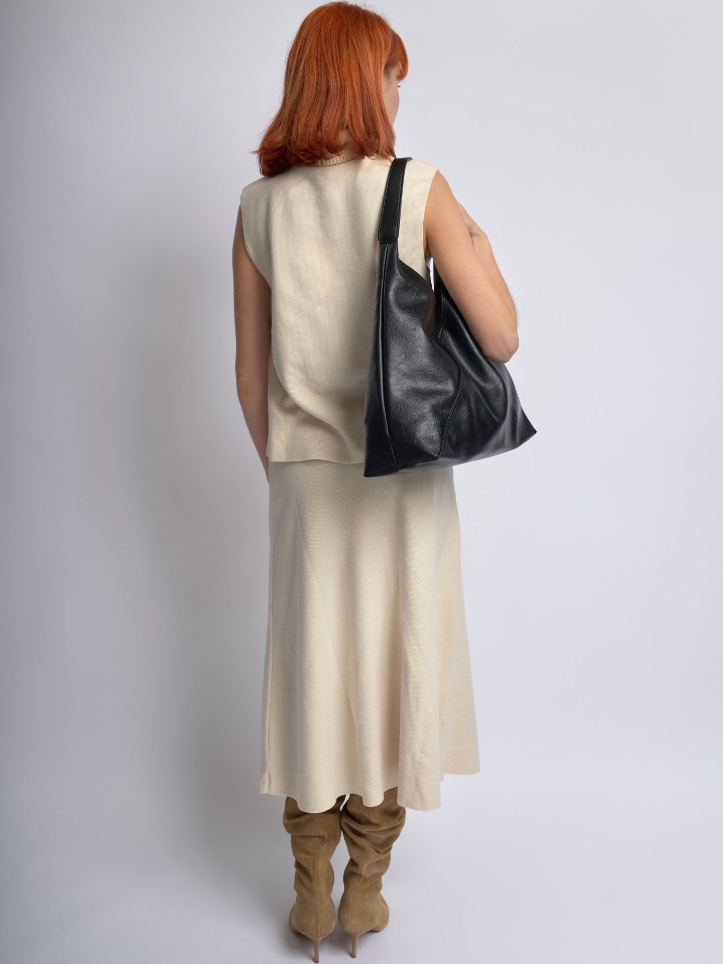 Olivia Leder Schultertasche