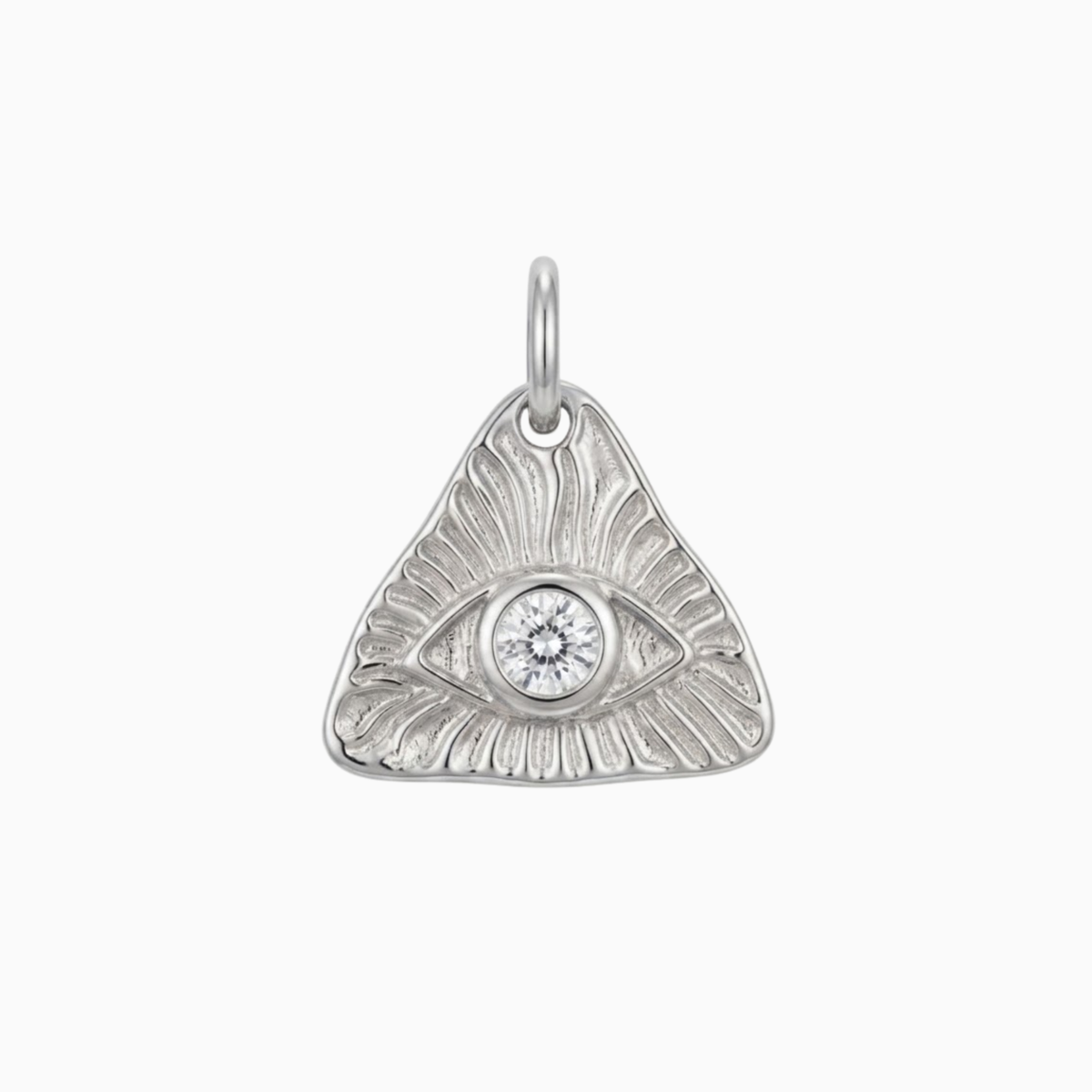 Charms - Schutzauge-Anhänger aus Silber