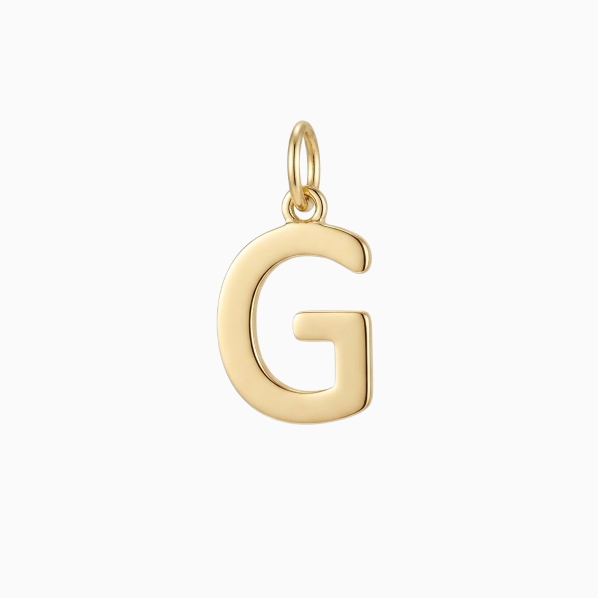 Anhänger - Goldener Anhänger mit Initiale G
