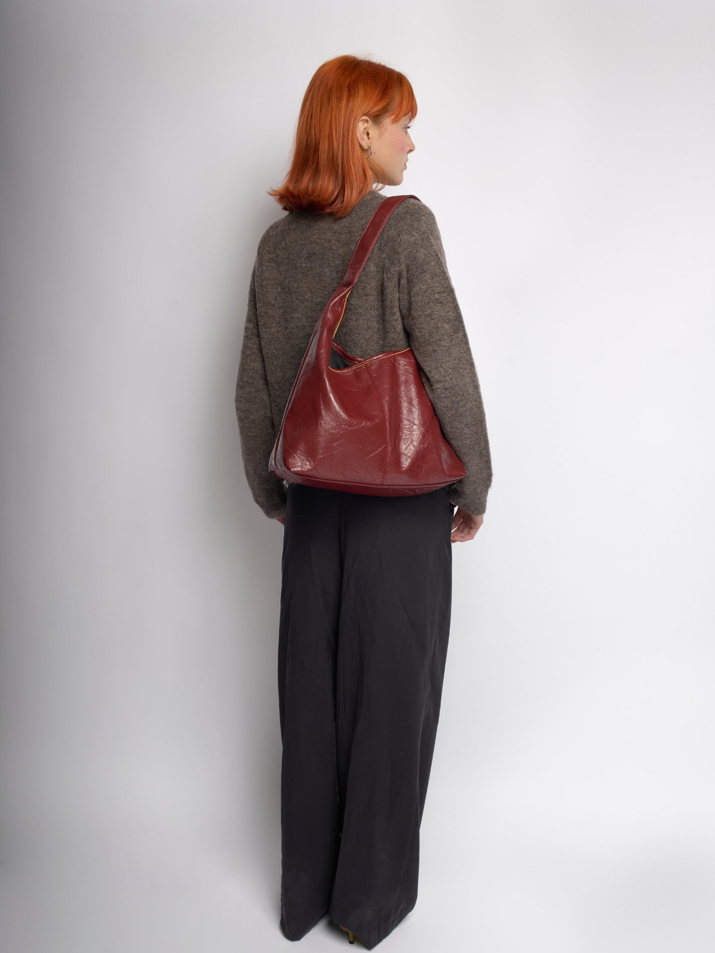 Scarlett Distressed Vegan Leather Tote