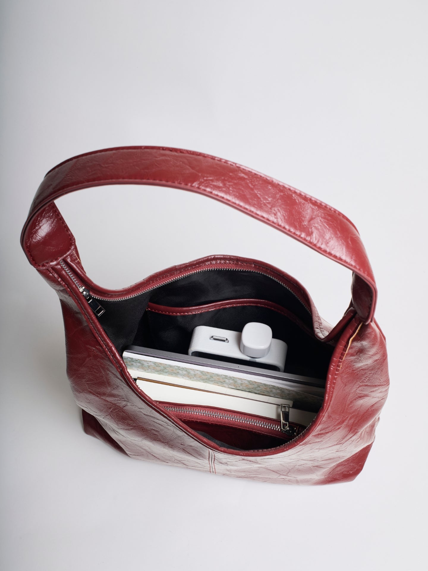 Scarlett Distressed Vegan Leather Tote