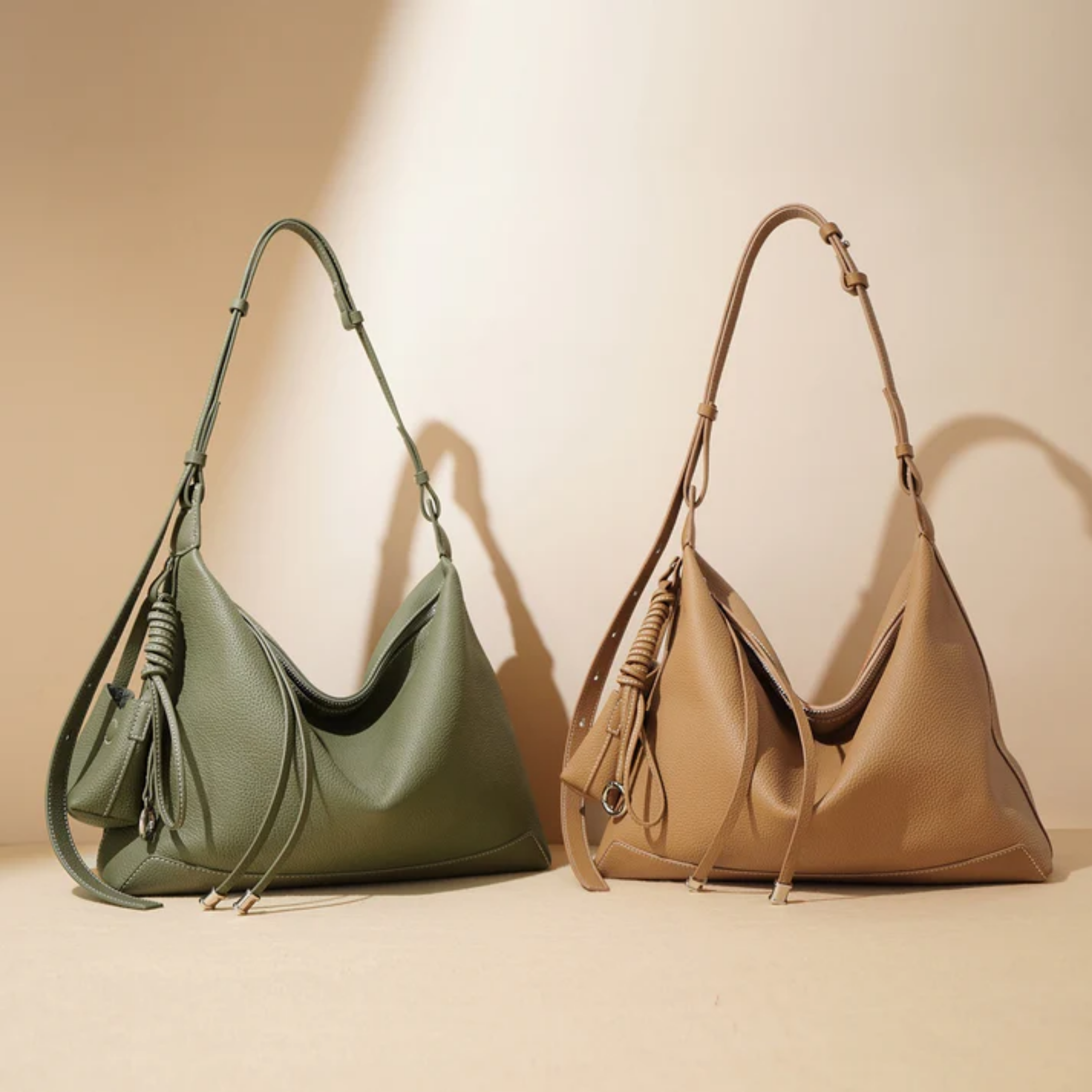 Angela Echtleder Minimalistische Tote Dumpling Tasche Handtasche kaufen