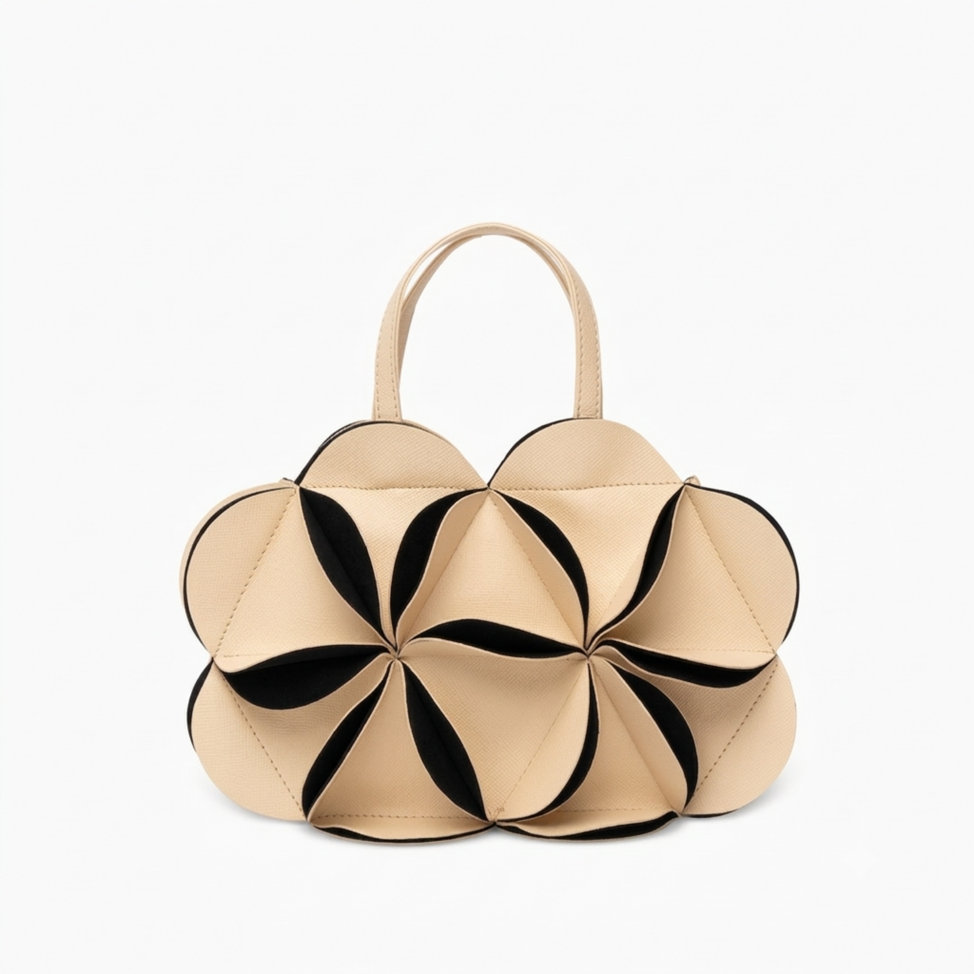 Rosethorne Handtasche aus echtem Leder mit Blumenmuster