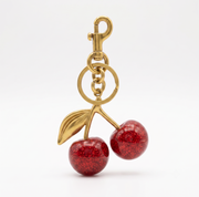 Gold Cherry Charm