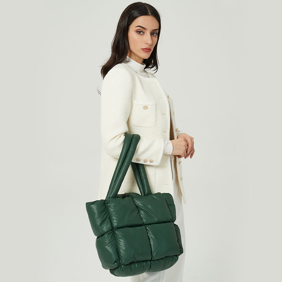 CloudChic Quilted Puffer Tote