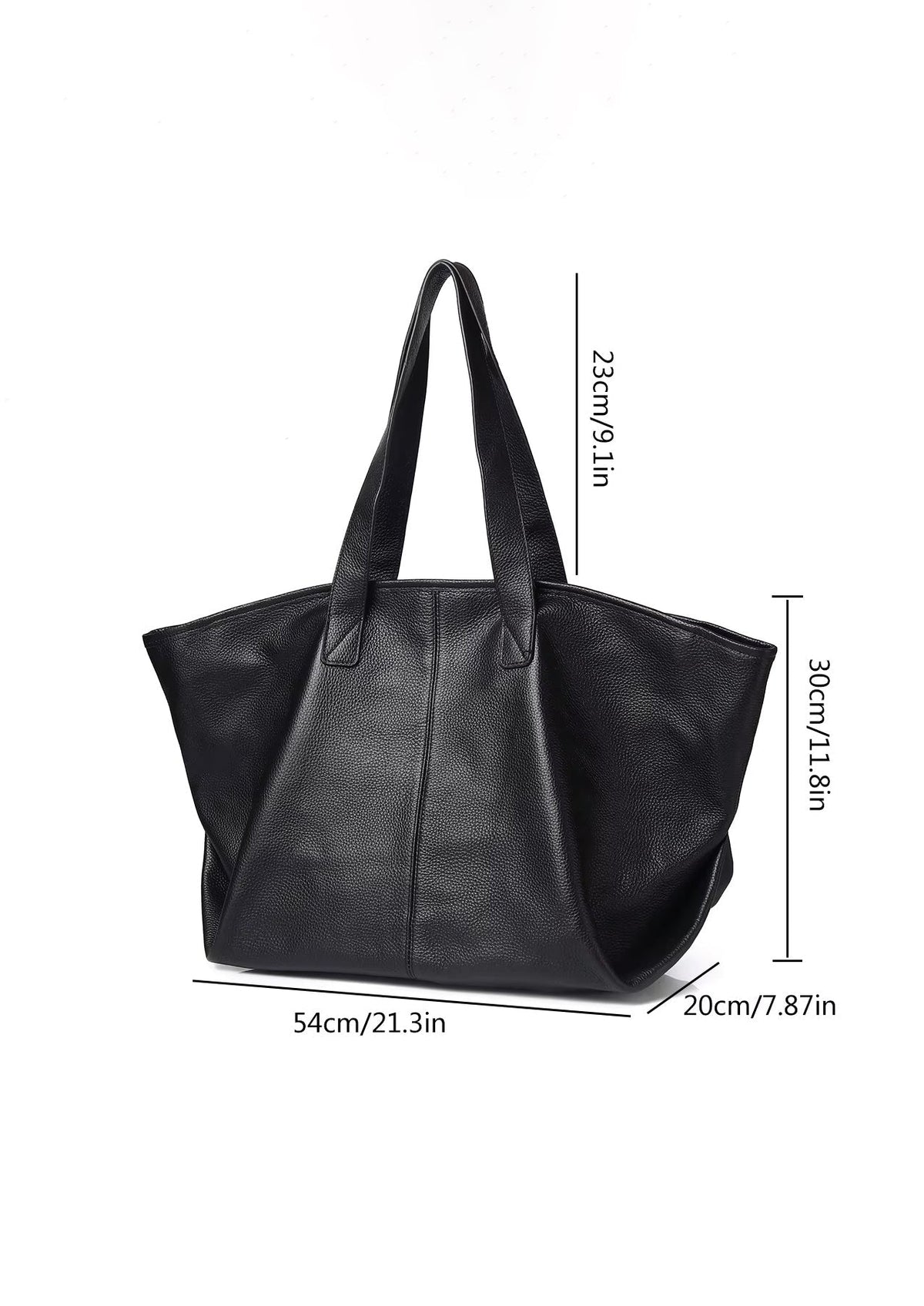 Livia Pebbled Luxe Tote