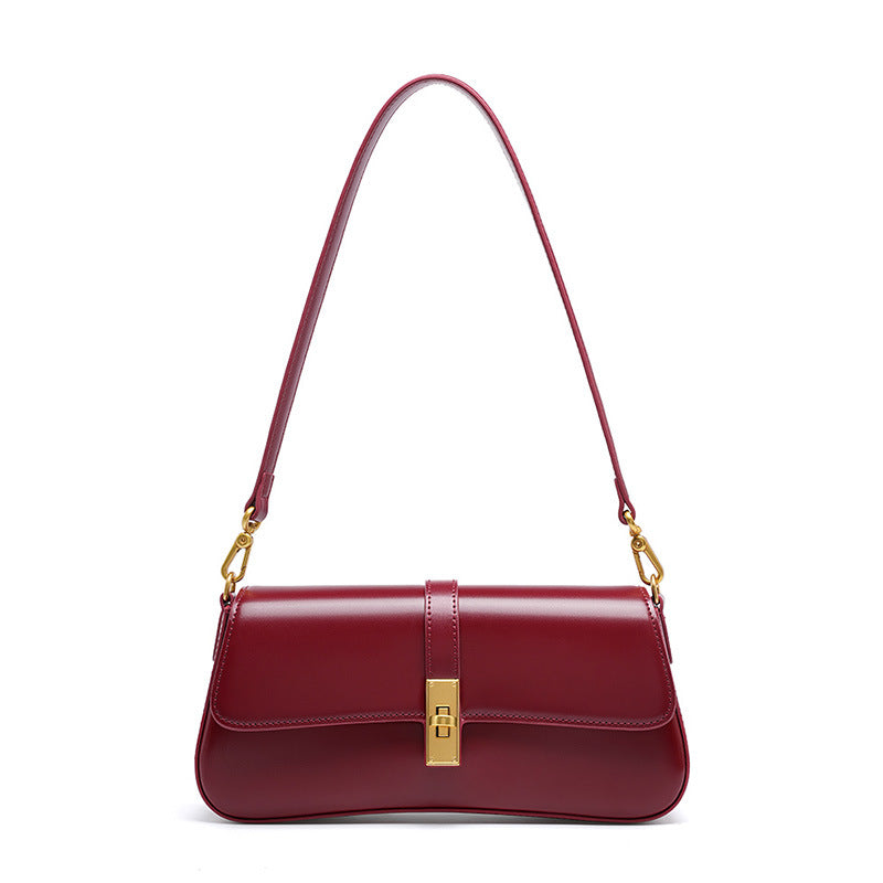 Marcellina Luxe Leather Shoulder Bag