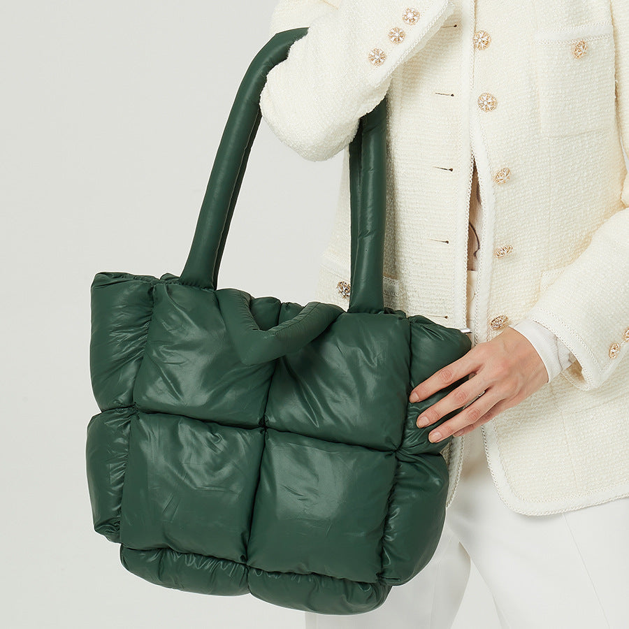 CloudChic Quilted Puffer Tote