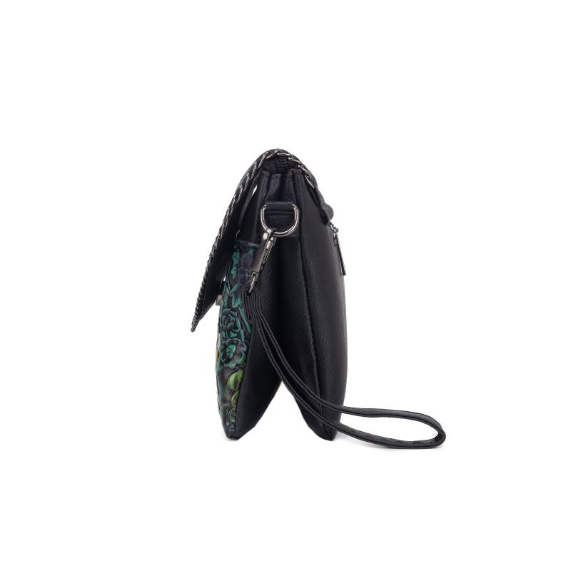 VelvetBloom Luxe Chain Crossbody