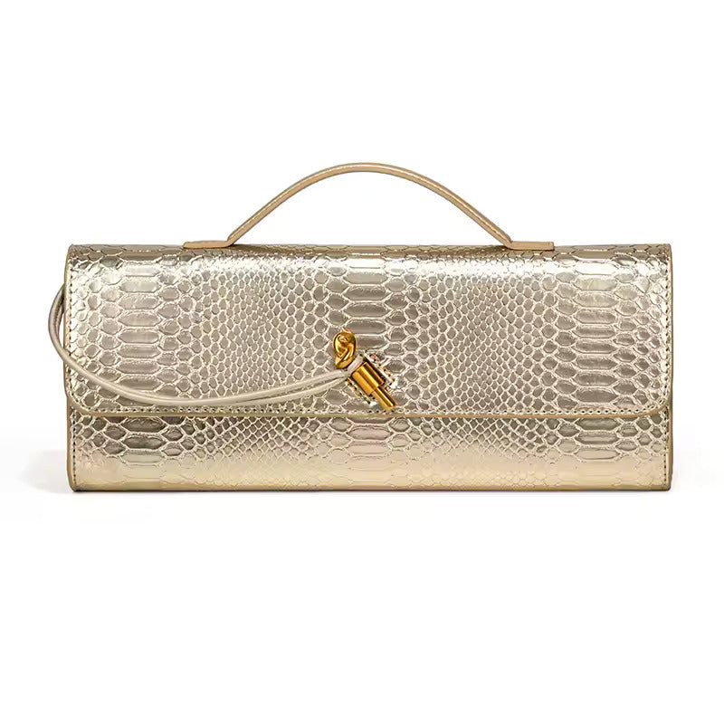 Exquisite Serpentin Abendtasche