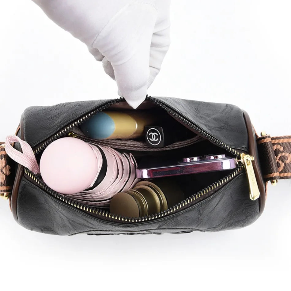 Eco Luxe Lederhandtasche – Kompakte Eleganz neu definiert