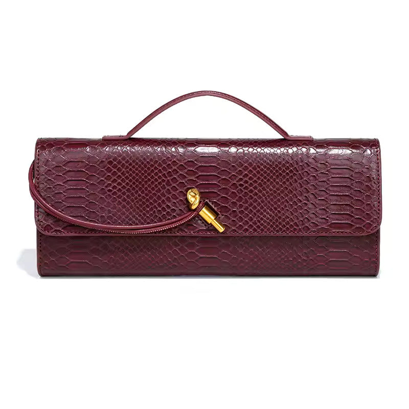 Exquisite Serpentin Abendtasche
