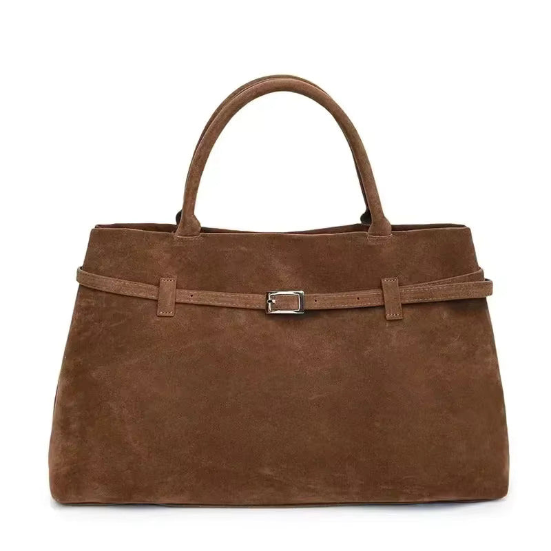 Comelia Vegan Suede Tote