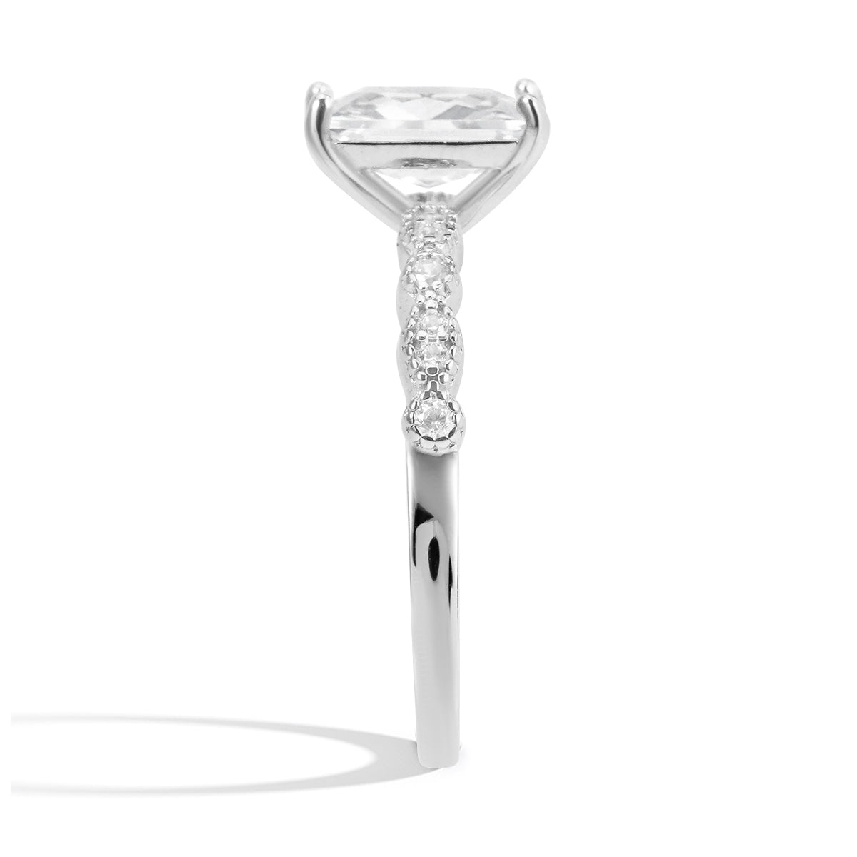 Eternal Grace Moissanite Solitaire Ring
