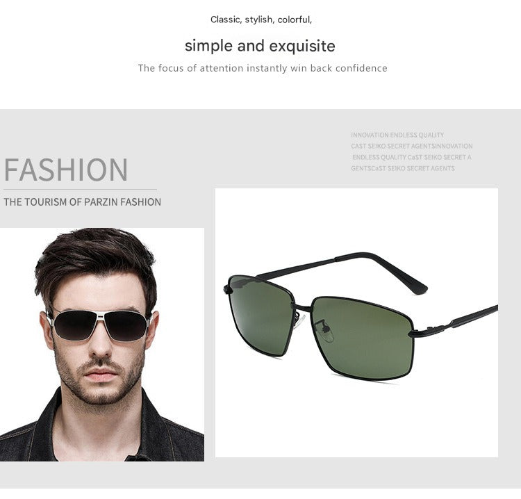Idir Gold Olive Polarisierte Sonnenbrille