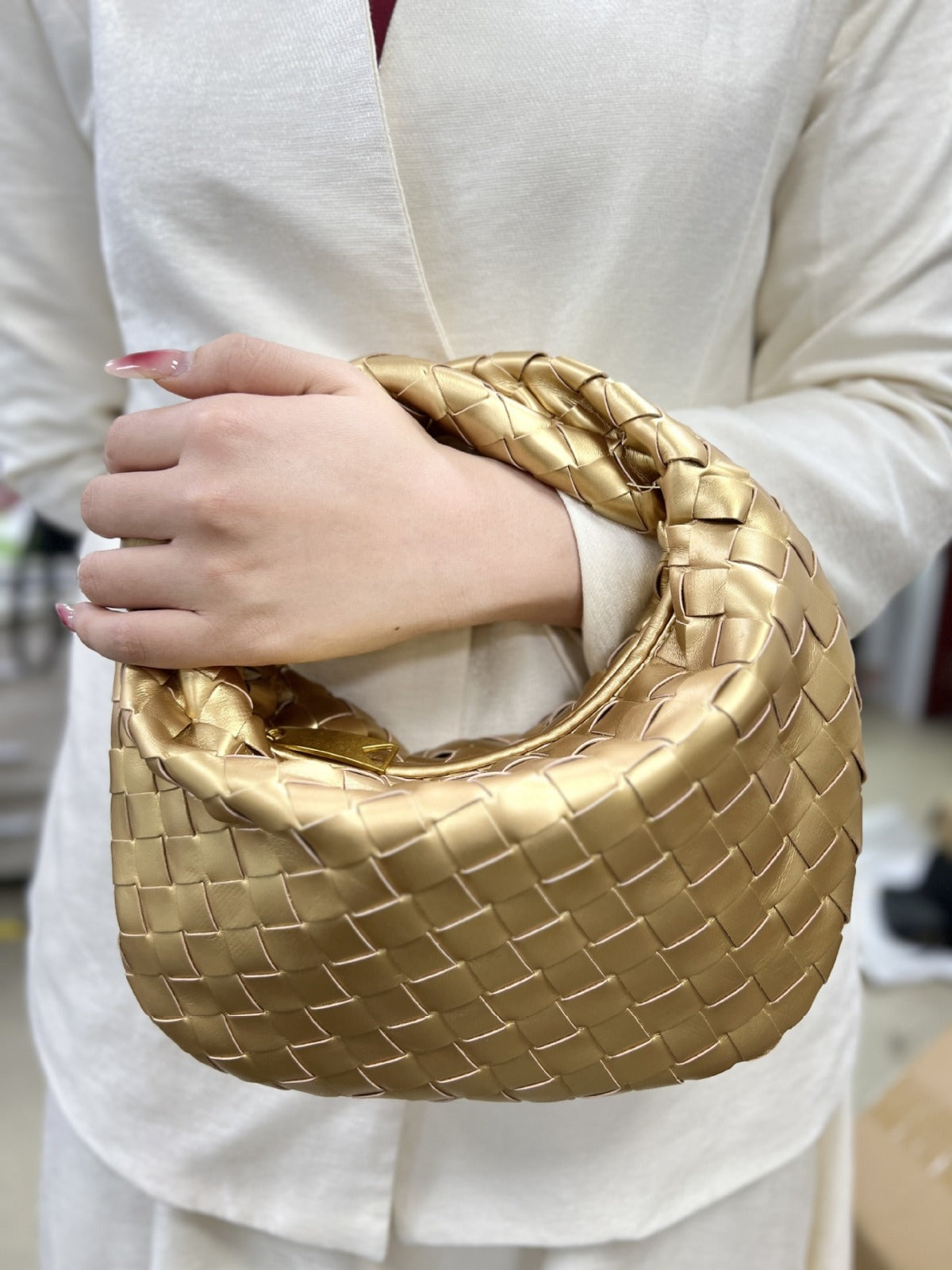 Aurelia Gewebte Mini-Handtasche