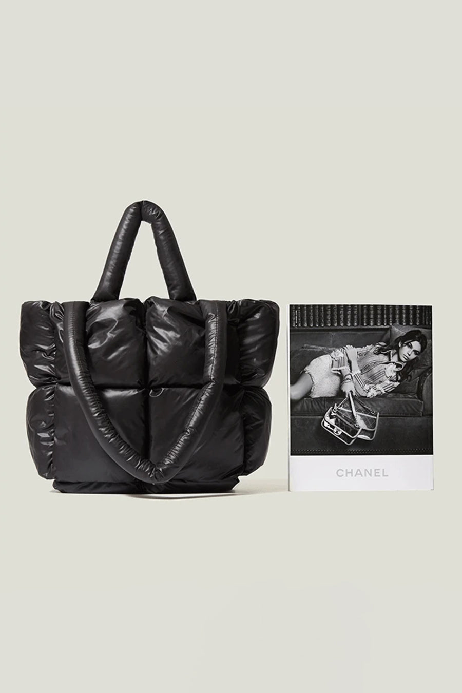 CloudChic Quilted Puffer Tote