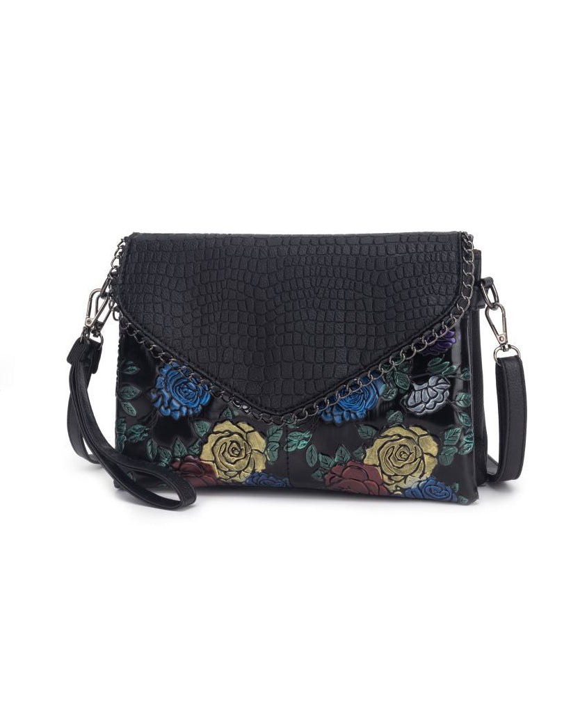 VelvetBloom Luxe Chain Crossbody