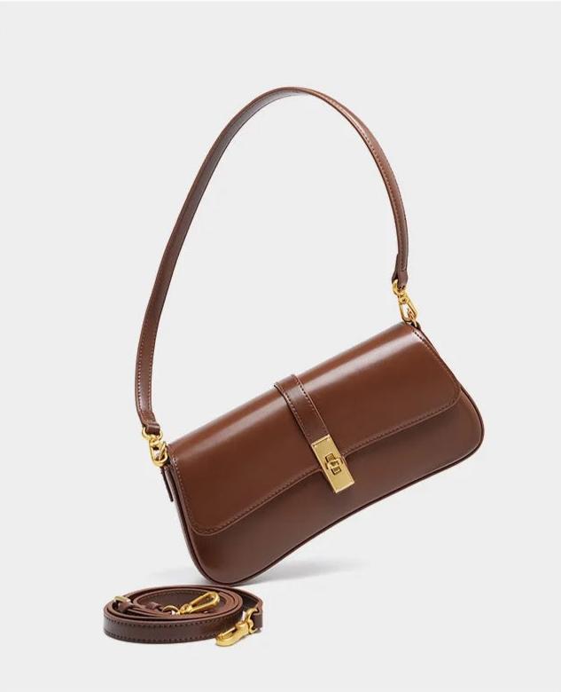 Marcellina Luxe Leather Shoulder Bag