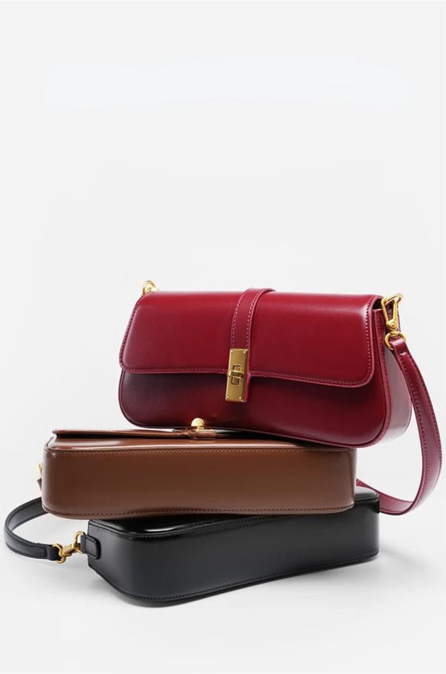 Marcellina Luxe Leather Shoulder Bag