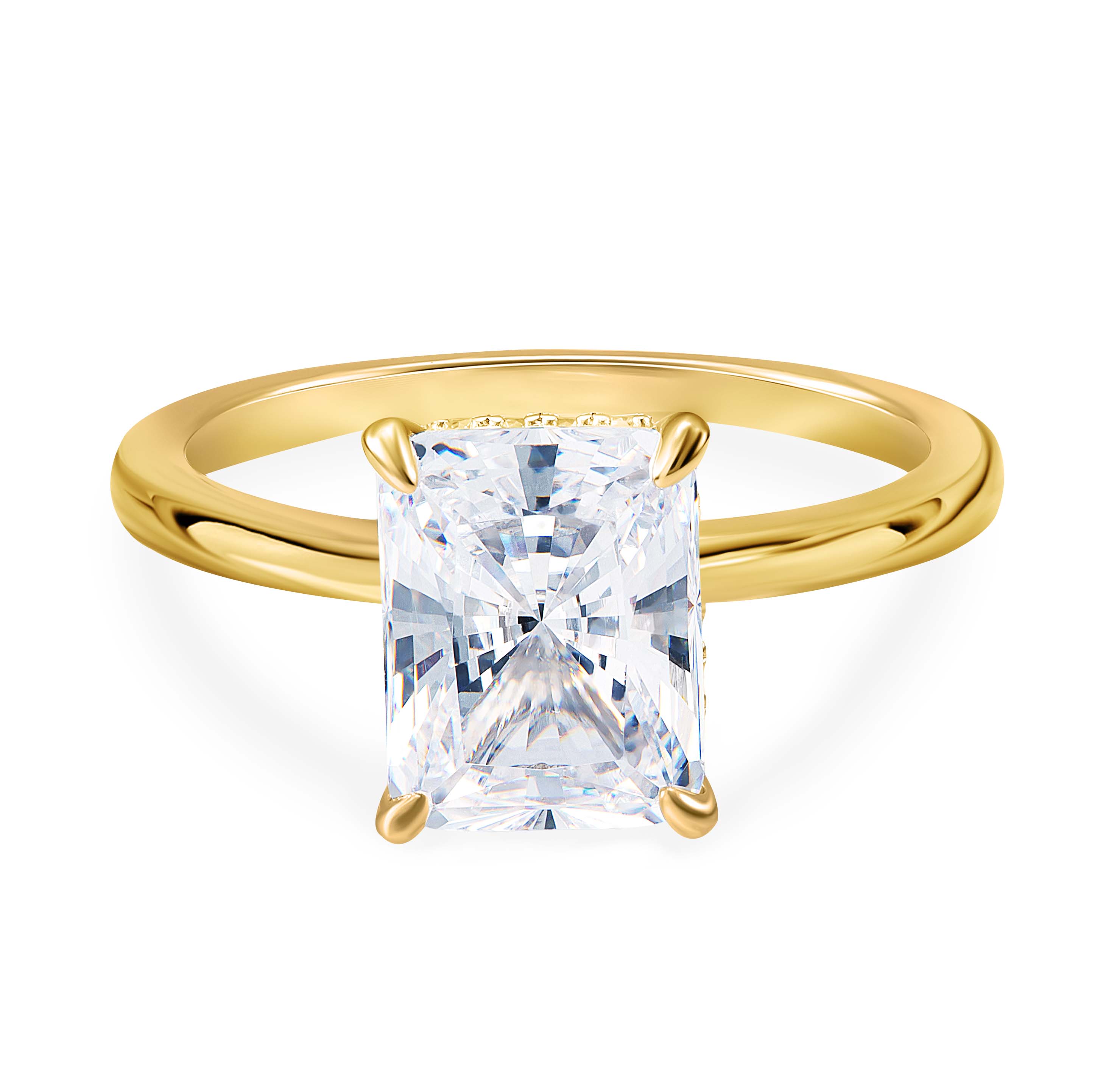Luminous Promise Moissanite Ring