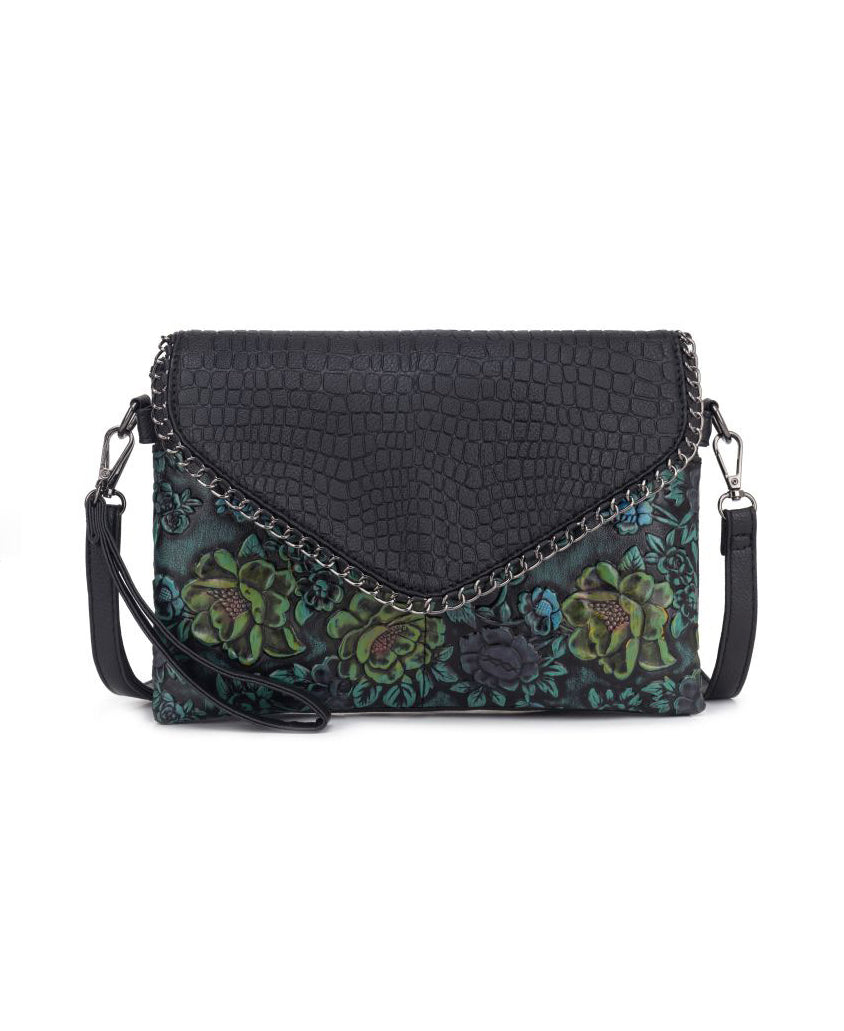 VelvetBloom Luxe Chain Crossbody