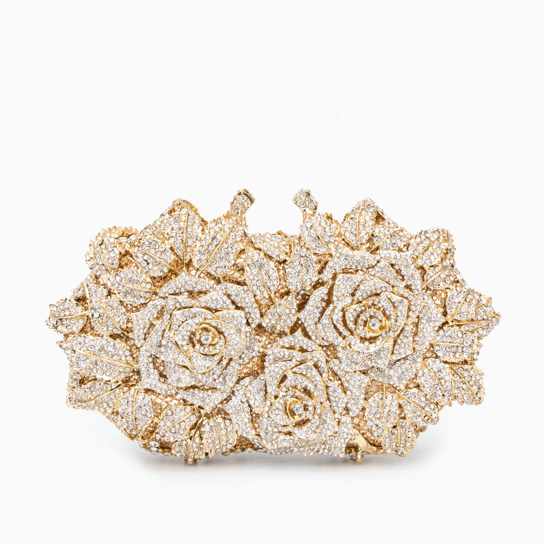 Cecilia Rose Luxus Juwel Abend Clutch Tasche