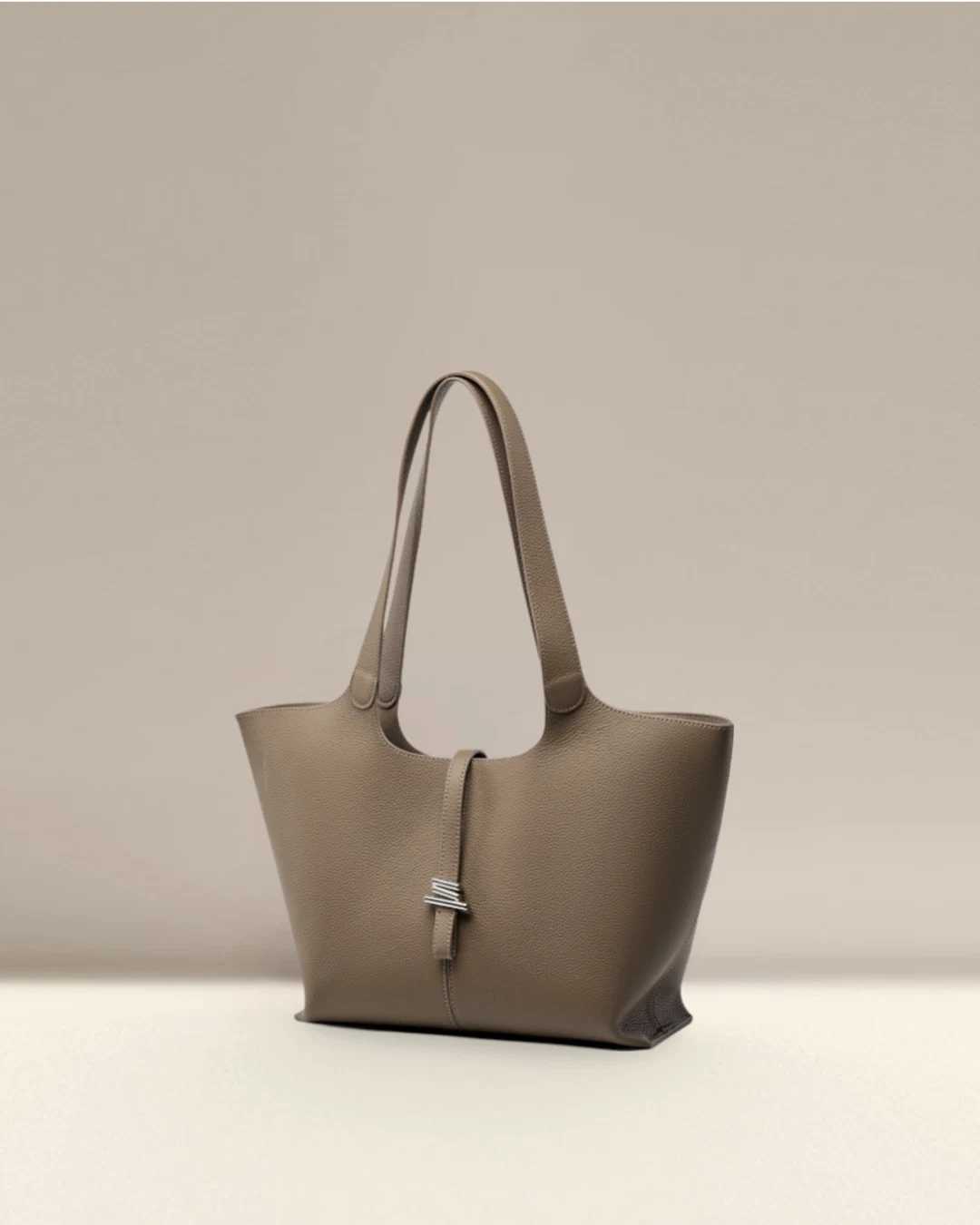 Professional Elegance Leather Laptop Tote