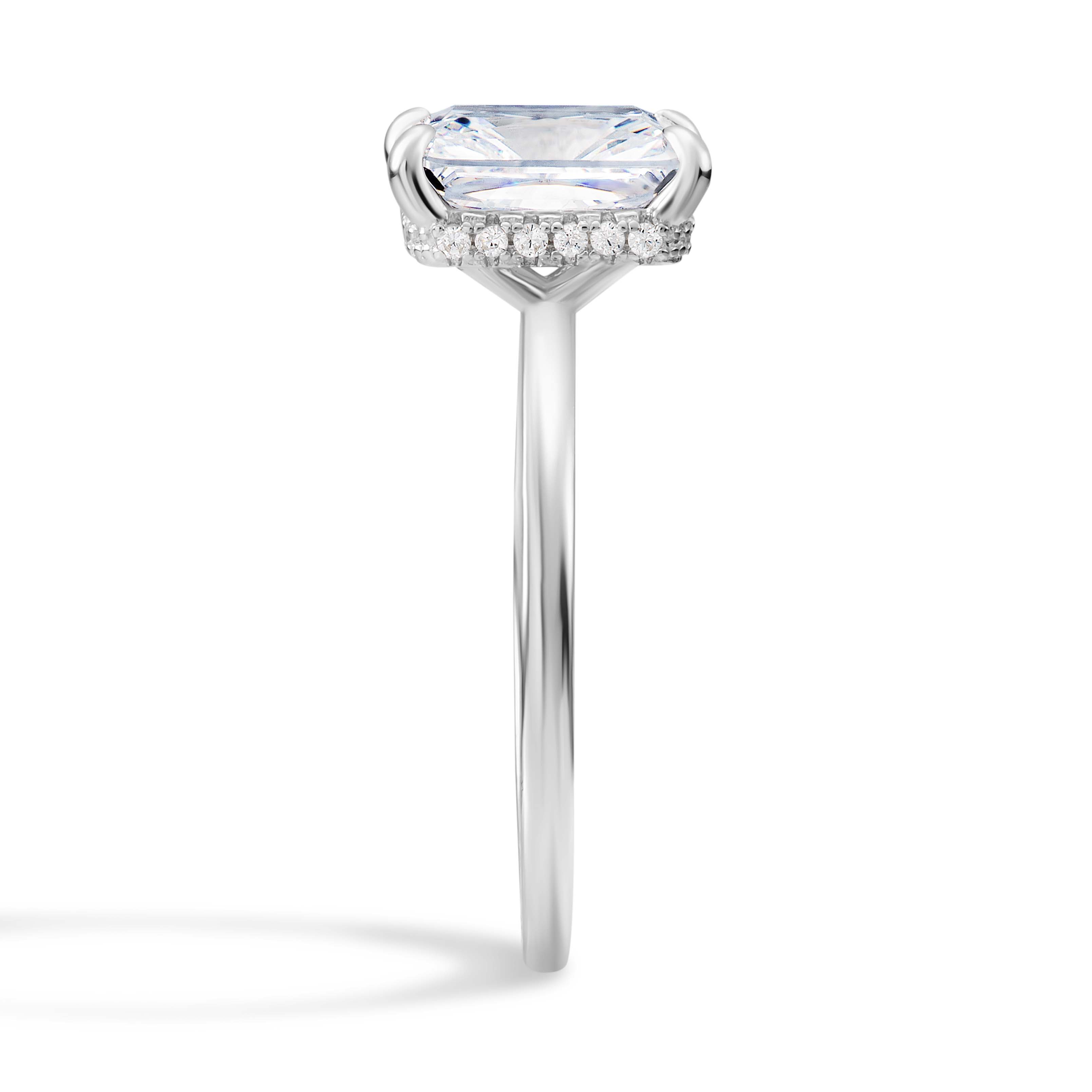Luminous Promise Moissanite Ring