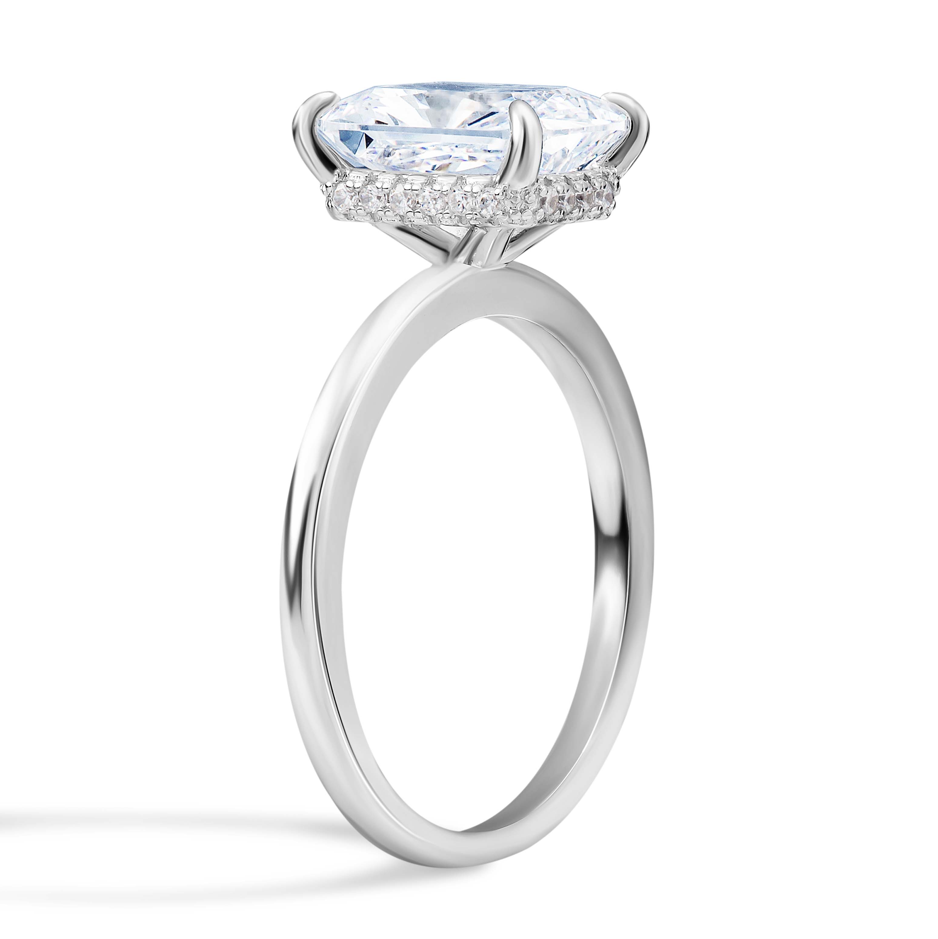 Luminous Promise Moissanite Ring